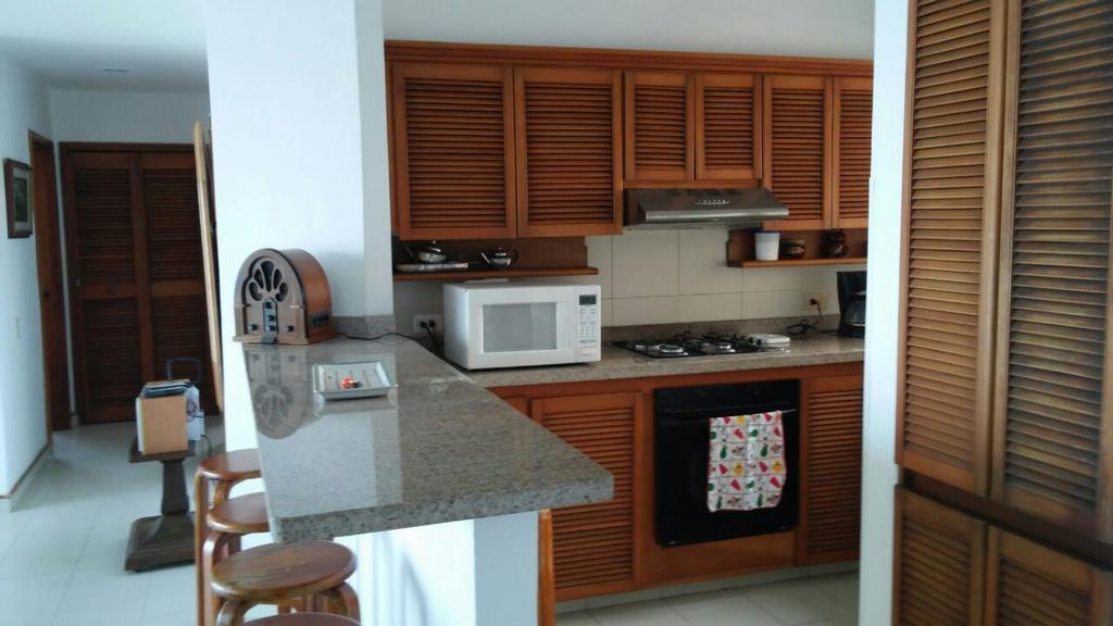 Apto En Cartagena Ed Puerto Azul Vista Al Mar Daire Dış mekan fotoğraf